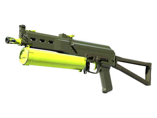 Souvenir PP-Bizon | Chemical Green (Well-Worn)