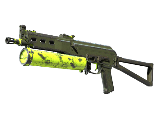 Souvenir PP-Bizon | Chemical Green (Battle-Scarred)