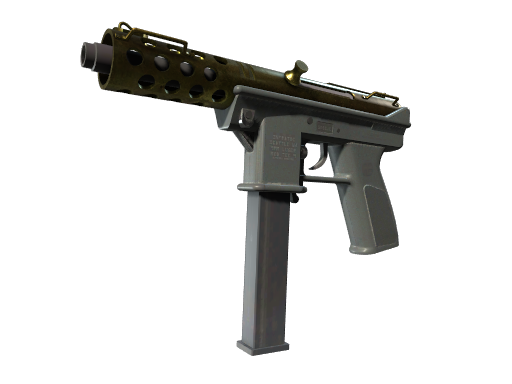 Souvenir Tec-9 | Brass (Battle-Scarred)