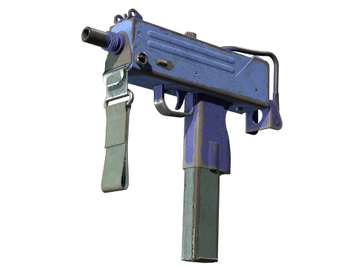 Souvenir MAC-10 | Indigo (Battle-Scarred)