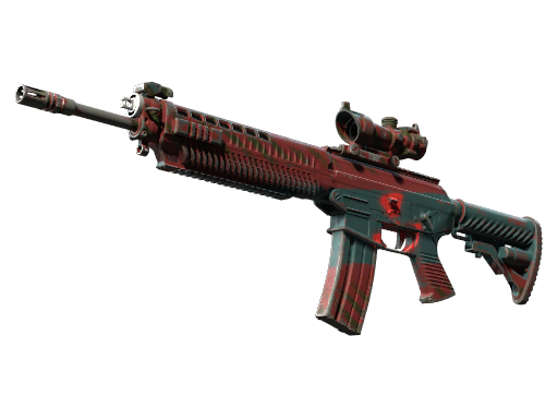 Souvenir SG 553 | Fallout Warning (Well-Worn)