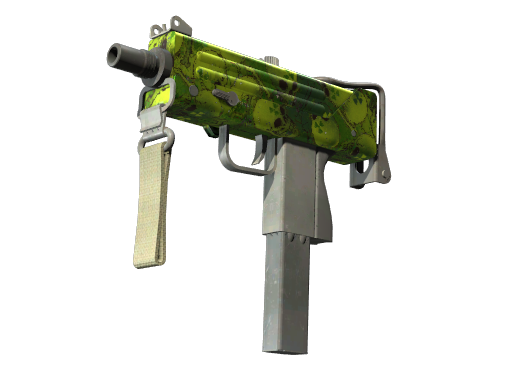 Souvenir MAC-10 | Nuclear Garden (Well-Worn)