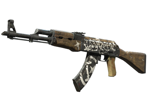 StatTrak™ AK-47 | Wasteland Rebel (Well-Worn)