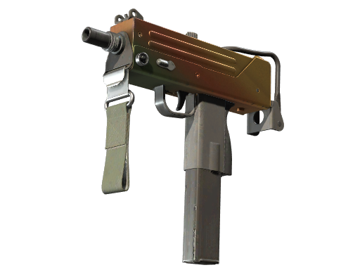 Souvenir MAC-10 | Amber Fade (Well-Worn)