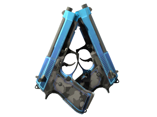 StatTrak™ Dual Berettas | Urban Shock (Factory New)