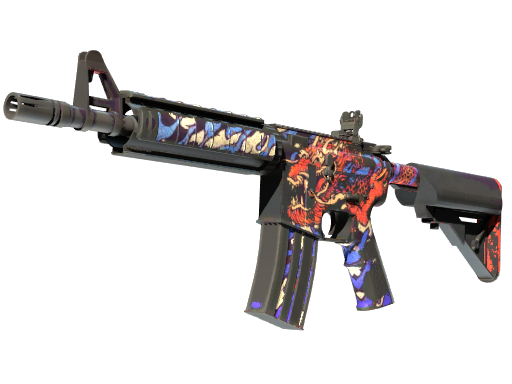 StatTrak™ M4A4 | 龍王 (Dragon King) (Battle-Scarred)