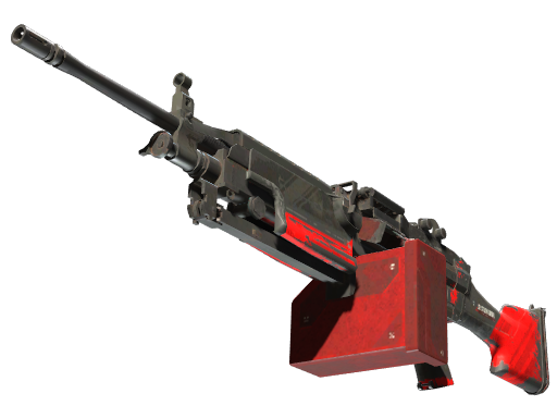 StatTrak™ M249 | System Lock (Battle-Scarred)
