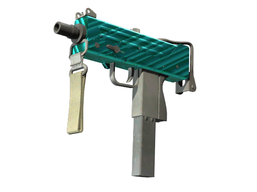 StatTrak™ MAC-10 | Malachite (Well-Worn)