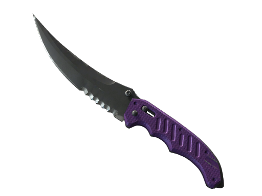 ★ Flip Knife | Ultraviolet (Well-Worn)