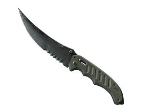 ★ ST™ Flip Knife | Damascus Steel
