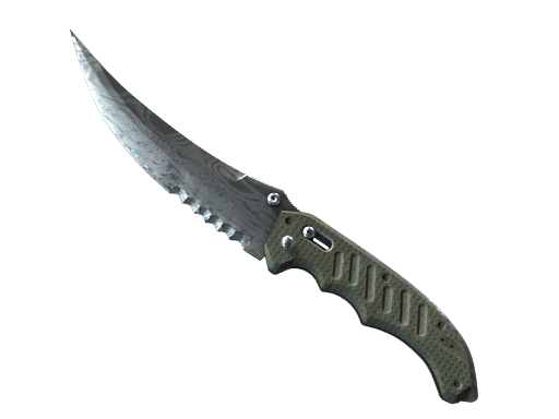 ★ StatTrak™ Flip Knife | Damascus Steel (Minimal Wear)