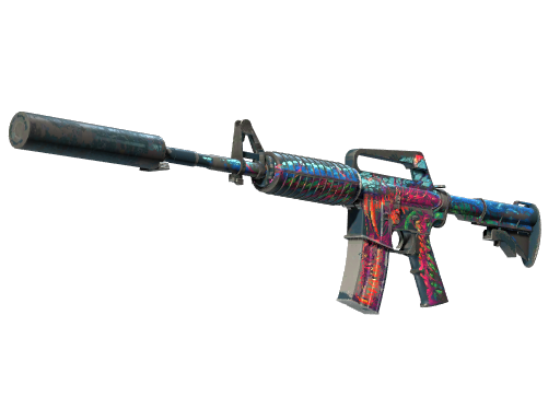 M4A1-S | Hyper Beast (Battle-Scarred)