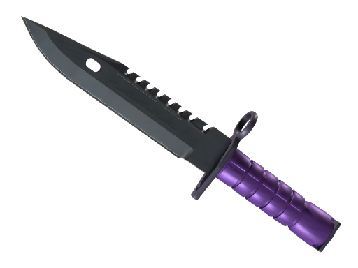 ★ StatTrak™ M9 Bayonet | Ultraviolet (Minimal Wear)