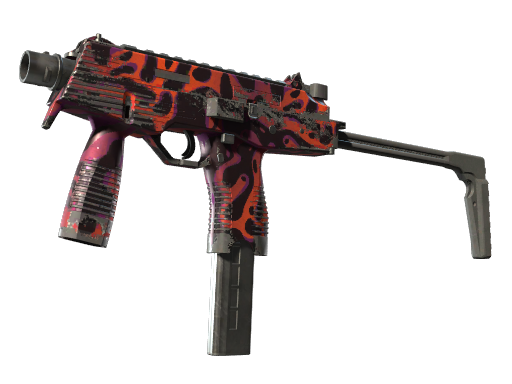 StatTrak™ MP9 | Ruby Poison Dart (Field-Tested)