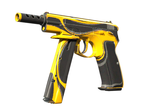 StatTrak™ CZ75-Auto | Yellow Jacket (Minimal Wear)