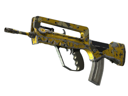 StatTrak™ FAMAS | Neural Net (Well-Worn)