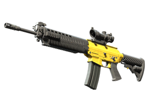 SG 553 | Bulldozer (Well-Worn)