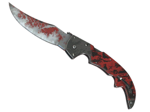 ★ StatTrak™ Falchion Knife | Crimson Web (Battle-Scarred)