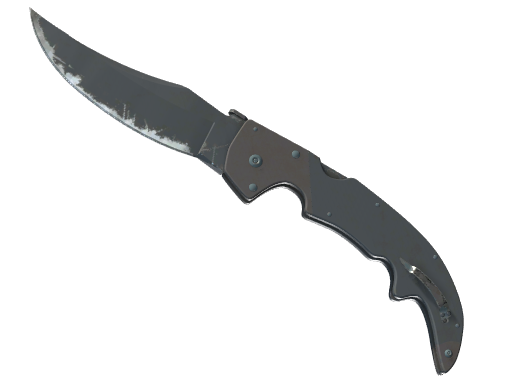 ★ StatTrak™ Falchion Knife | Night (Well-Worn)