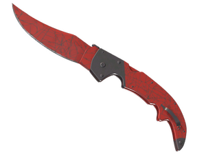★ ST™ Falchion Knife | Crimson Web