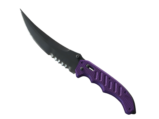 ★ StatTrak™ Flip Knife | Ultraviolet (Factory New)