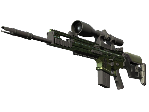 SCAR-20 | Green Marine (Minimal Wear)