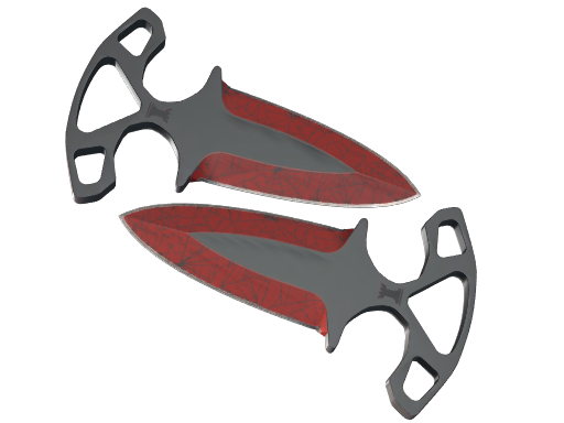 ★ Shadow Daggers | Crimson Web (Minimal Wear)