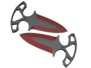 ★ StatTrak™ Shadow Daggers | Crimson Web (Well-Worn)