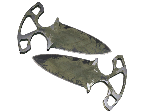 ★ StatTrak™ Shadow Daggers | Safari Mesh (Battle-Scarred)