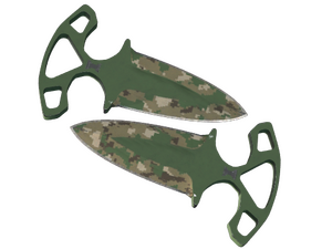 ★ StatTrak™ Shadow Daggers | Forest DDPAT (Well-Worn)