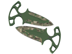 ★ StatTrak™ Shadow Daggers | Forest DDPAT (Minimal Wear)
