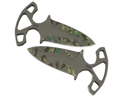★ StatTrak™ Shadow Daggers | Boreal Forest (Well-Worn)