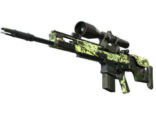 StatTrak™ SCAR-20 | Outbreak (Well-Worn)