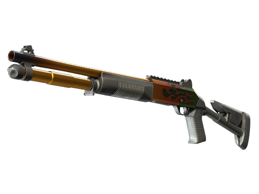 StatTrak™ XM1014 | Teclu Burner (Well-Worn)