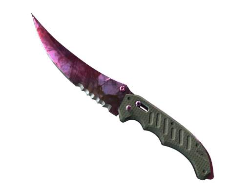 ★ StatTrak™ Flip Knife | Doppler Phase 2 (Minimal Wear)