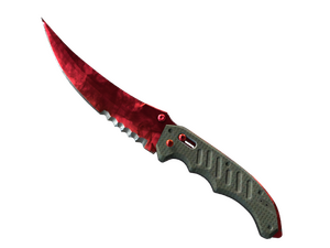 ★ StatTrak™ Flip Knife | Doppler Ruby (Factory New)