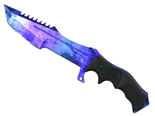 ★ StatTrak™ Huntsman Knife | Doppler Sapphire (Factory New)
