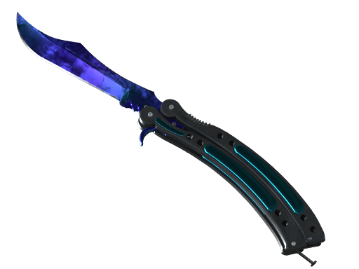 ★ StatTrak™ Butterfly Knife | Doppler Sapphire (Factory New)