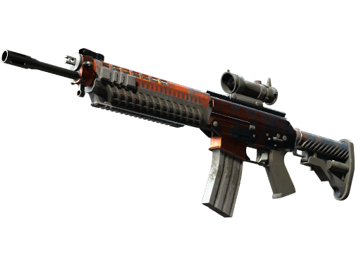 SG 553 | Danger Close (Battle-Scarred)