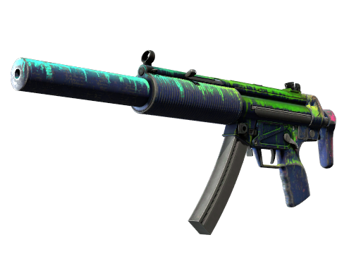 StatTrak™ MP5-SD | Phosphor (Battle-Scarred)