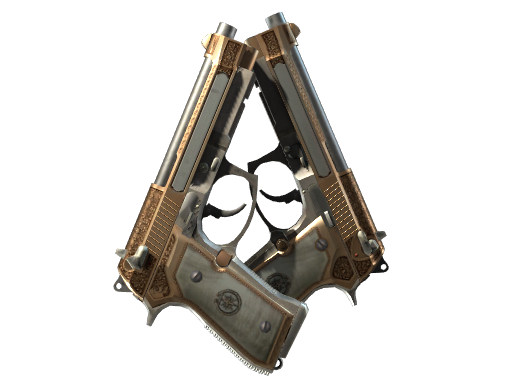 StatTrak™ Dual Berettas | Cartel (Minimal Wear)