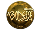 Sticker | bodyy (Gold) | Katowice 2019