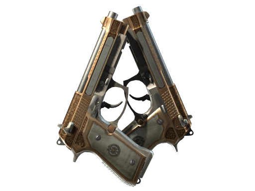 StatTrak™ Dual Berettas | Cartel (Field-Tested)