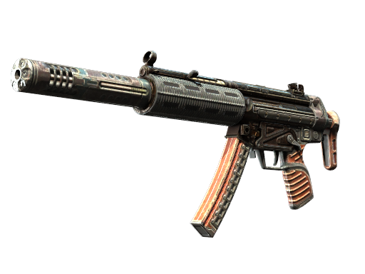 StatTrak™ MP5-SD | Gauss (Battle-Scarred)