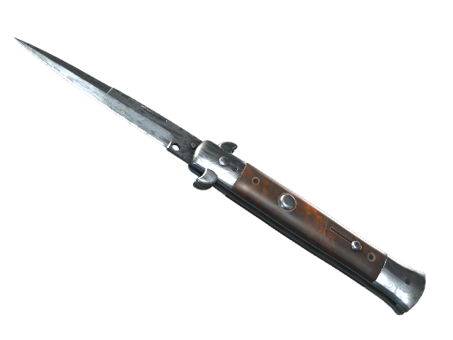★ StatTrak™ Stiletto Knife | Damascus Steel (Minimal Wear)