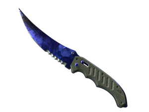 ★ StatTrak™ Flip Knife | Doppler Phase 4 (Minimal Wear)