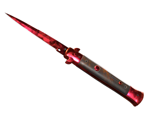 ★ Stiletto Knife | Doppler Ruby (Minimal Wear)