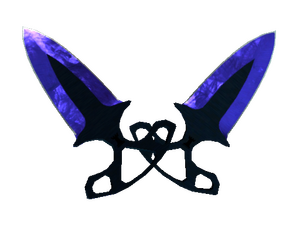 ★ Shadow Daggers | Doppler Sapphire (Minimal Wear)