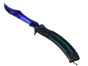 ★ Butterfly Knife | Doppler Sapphire (Minimal Wear)