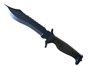 ★ StatTrak™ Bowie Knife | Blue Steel (Battle-Scarred)
